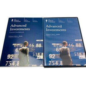 The Great Courses Advanced Investments Guidebook & 4 DVD Set